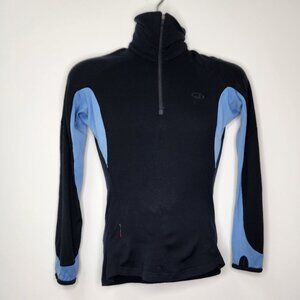 Icebreaker Bodyfit 260 Merino Wool Zip Long Sleeve (S)